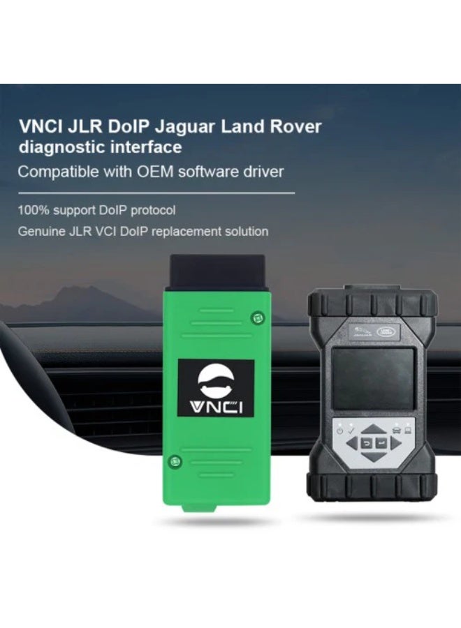 في إن سي آي واجهة تشخيص أعطال جاكوار لاند روفر VNCI JLR DoIP، أصلية على مستوى الوكيل، تدعم برمجة التشخيص عبر الإنترنت ودون اتصال بالإنترنت، وإعادة البرمجة باستخدام برنامج JLR SDD وبرنامج Pathfinder. - Image 5